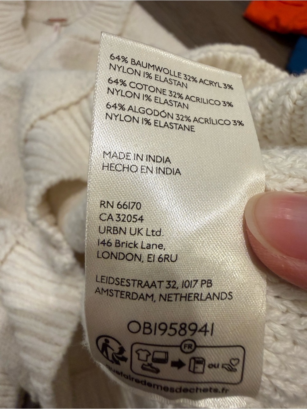 Free People Riley Sweater Size Medium - Picture 6 of 7